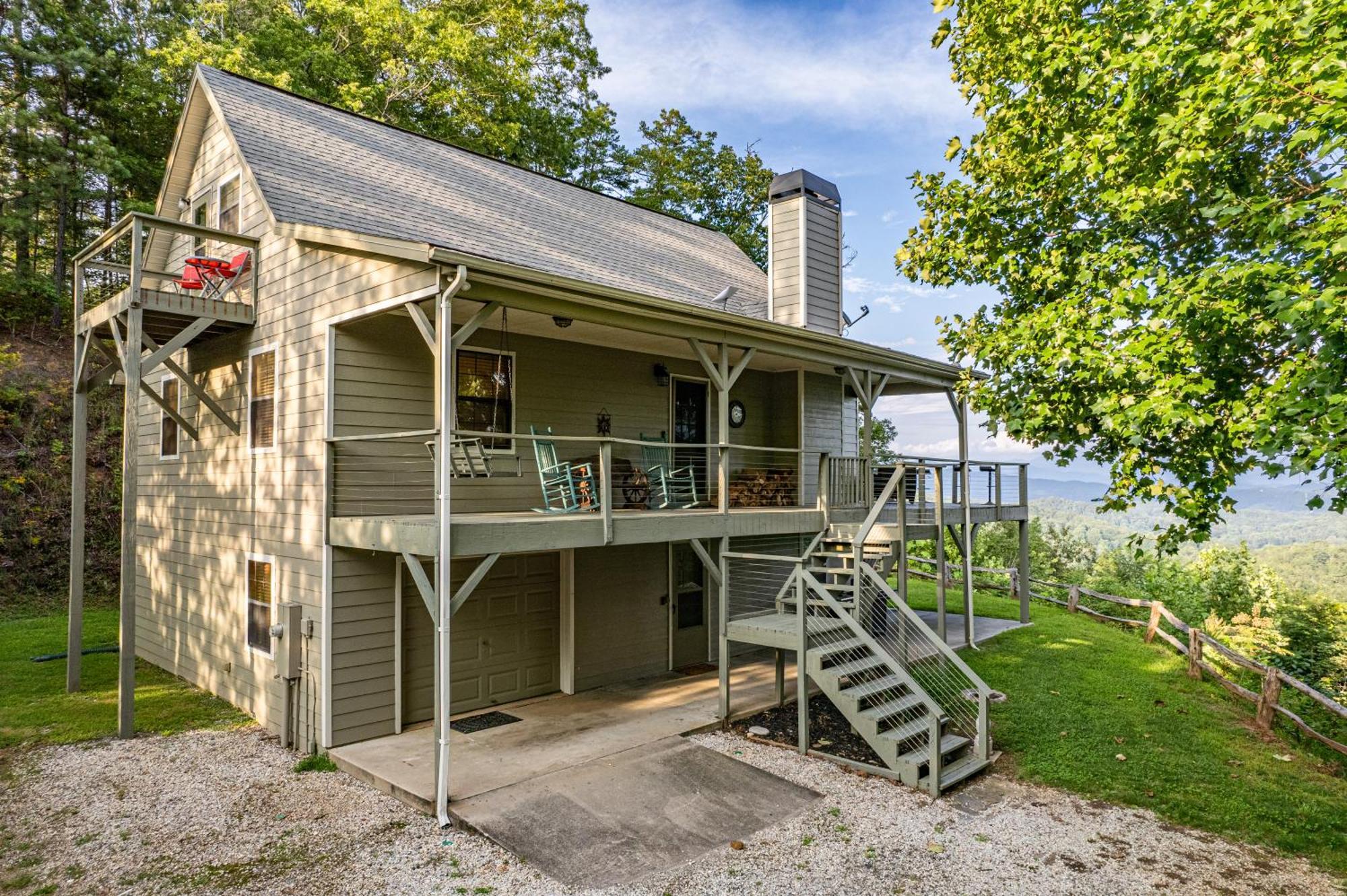 Stunning Mtn. Views! 4Br With All The Amenities! - Vista Vibes- 布赖森城 外观 照片