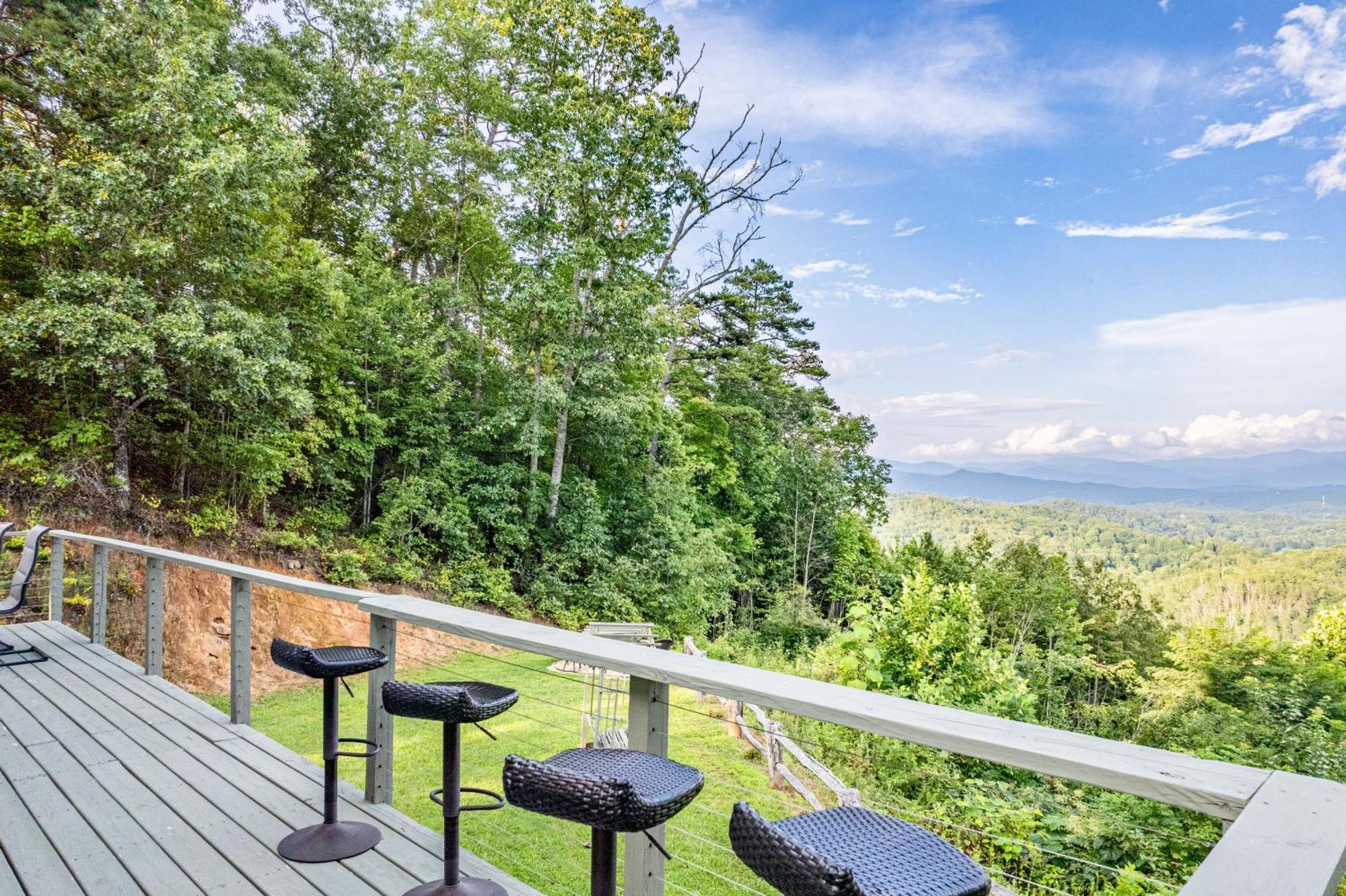 Stunning Mtn. Views! 4Br With All The Amenities! - Vista Vibes- 布赖森城 外观 照片